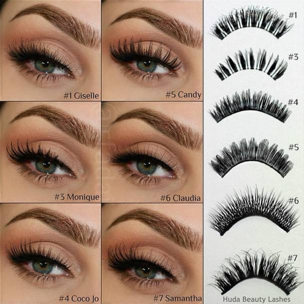 Huda Beauty eyelashes.#3 Monique
